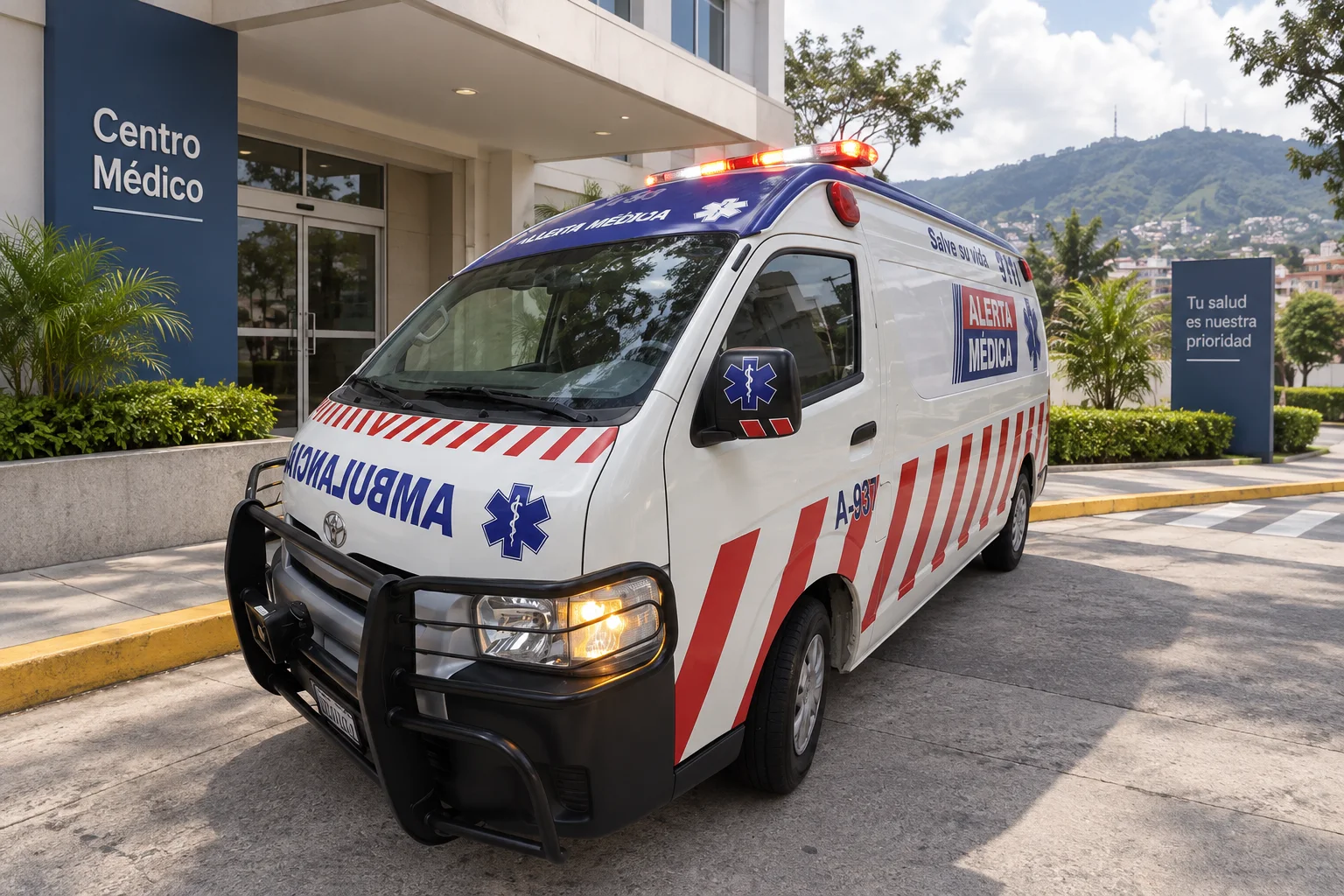Ambulancia asistencial para servicios prehospitalarios