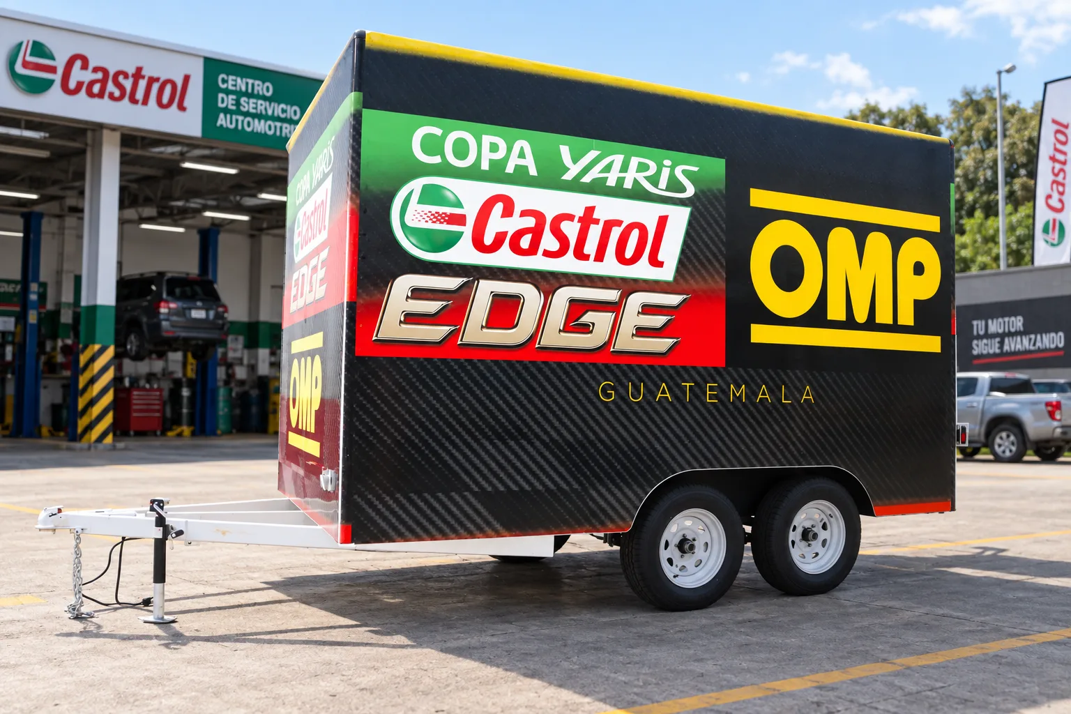 Tienda móvil de repuestos y lubricantes